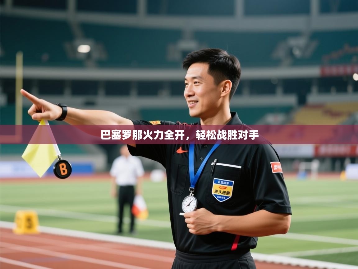 巴塞罗那火力全开，轻松战胜对手  第1张